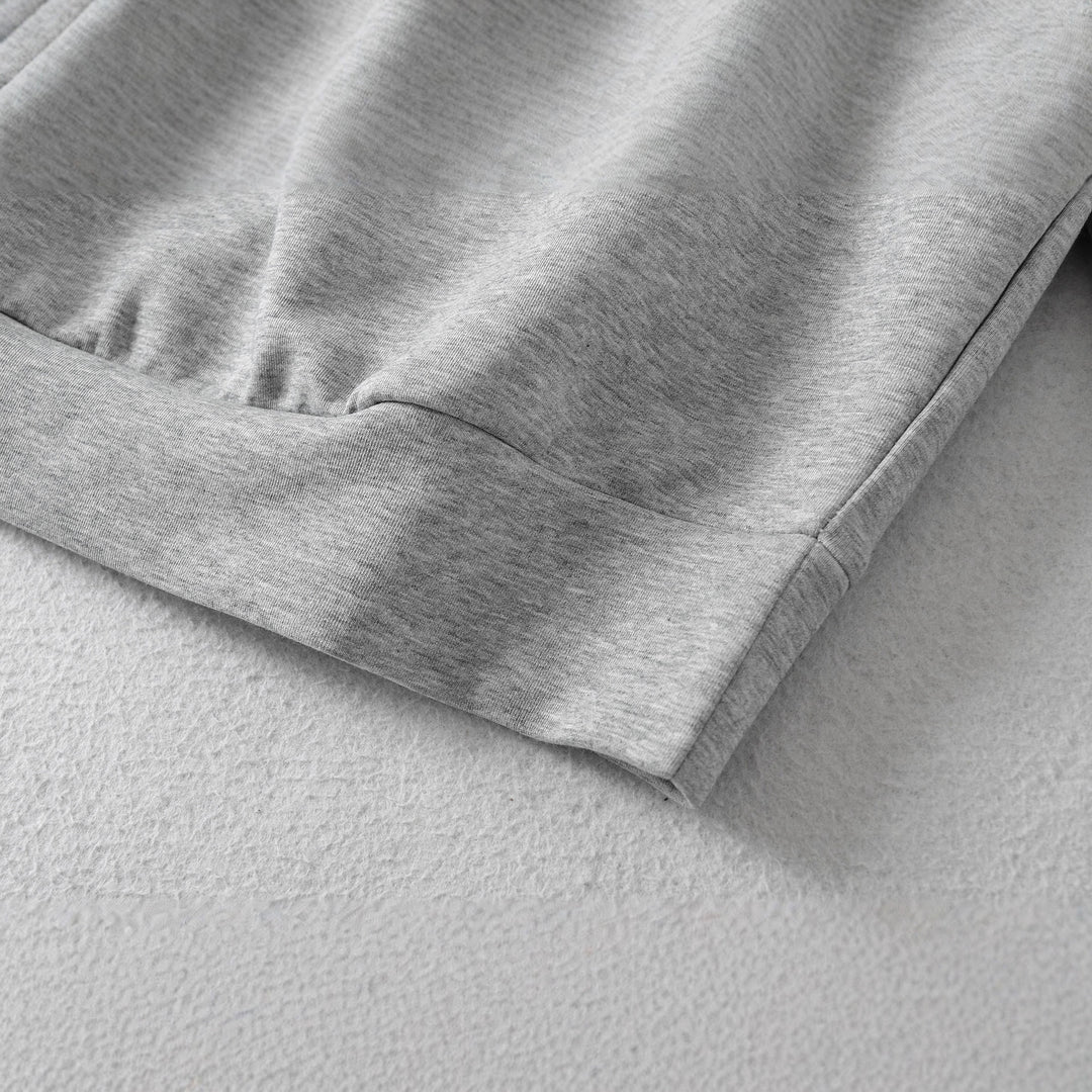 Damen Cropped Sweatshirt mit Neckholder, Cold-Shoulder und Wickeloptik Echoarchiv