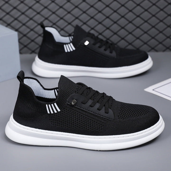 Herren Sneakers mit atmungsaktiver Strickoberfläche und rutschfester Sohle Echo Archiv