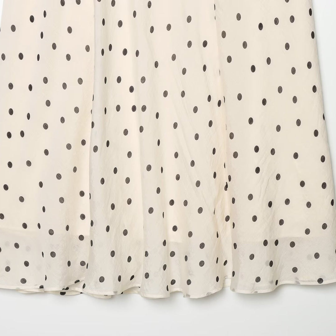 Damen Leichter Midirock mit hoher Taille, A‑Linie und Bindegürtel Echo Archiv