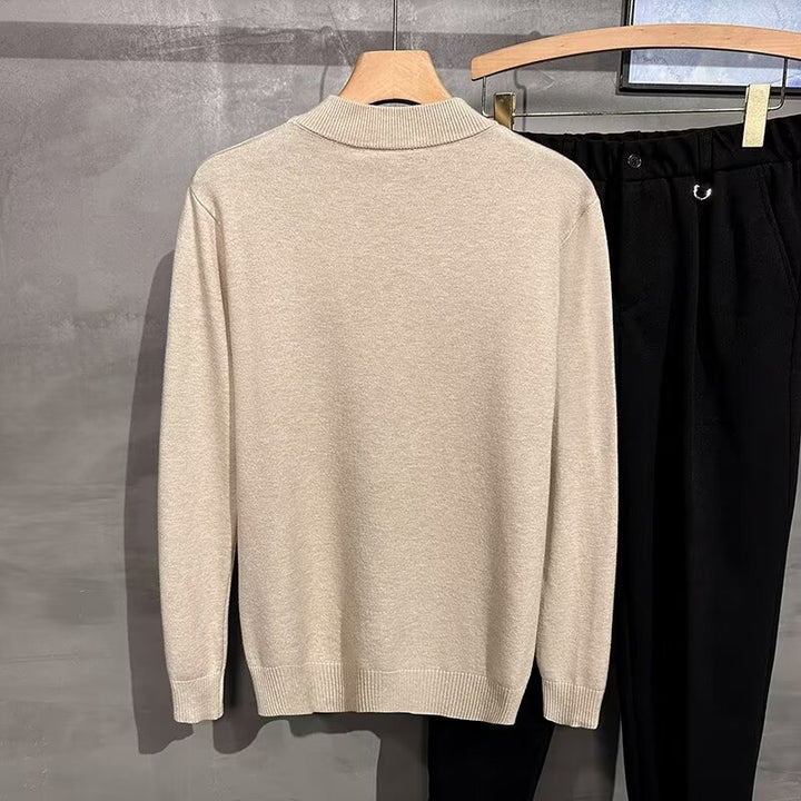 Herren Eleganter Rollkragenpullover – Norvane