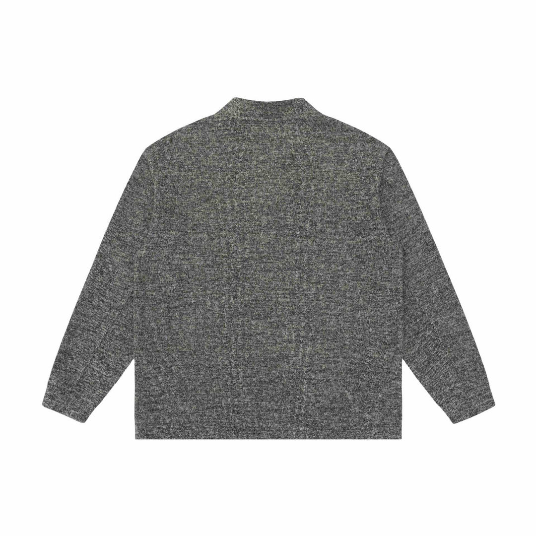 Unisex Feinstrick-Henley-Pullover mit Troyerkragen und Raglanärmeln Echoarchiv