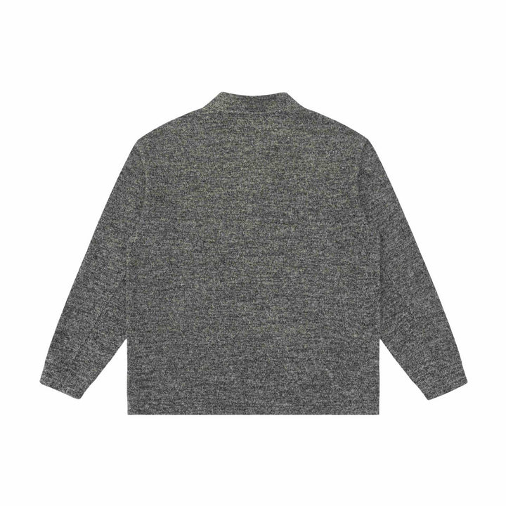 Unisex Feinstrick-Henley-Pullover mit Troyerkragen und Raglanärmeln Echoarchiv