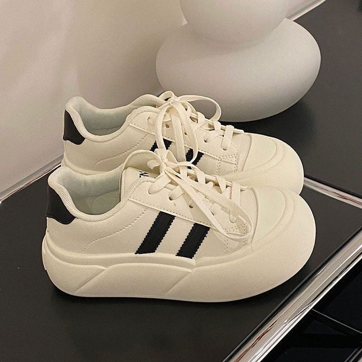 Damen modische Plattform Sneakers mit einzigartigem Schnürsystem Echo Archiv
