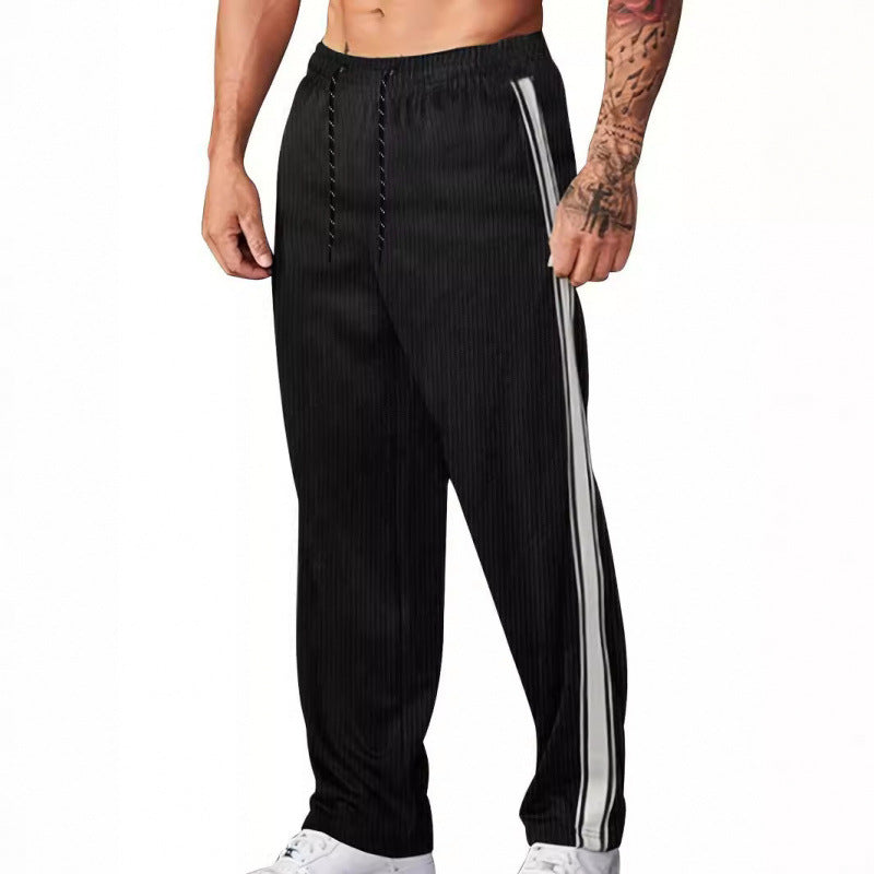 Herren Sportliche Freizeithose mit seitlichen Streifen Echoarchiv