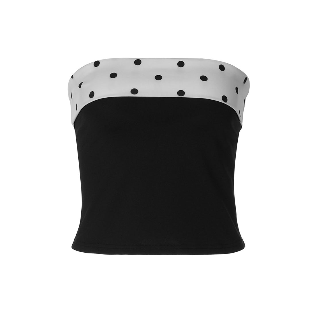 Damen Polka-Dots Bandeau-Top Echo Archiv