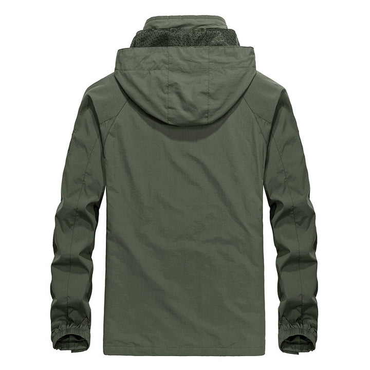 Herren Leichte Outdoorjacke mit Kapuze Echo Archiv