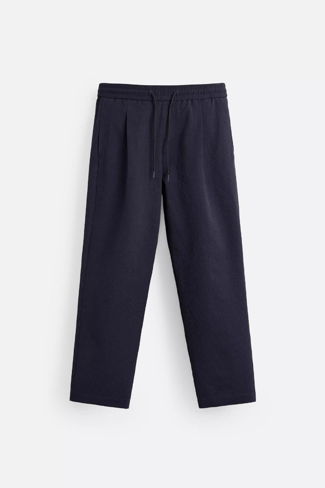Herren Relaxed-Fit Bundfalten-Hose mit Kordelzug und elastischem Bund Echo Archiv