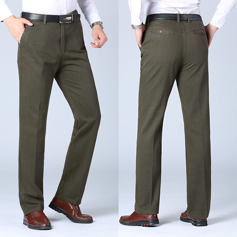 Herren Elegante Anzughose mit schmalem Schnitt und praktischen Taschen Echoarchiv