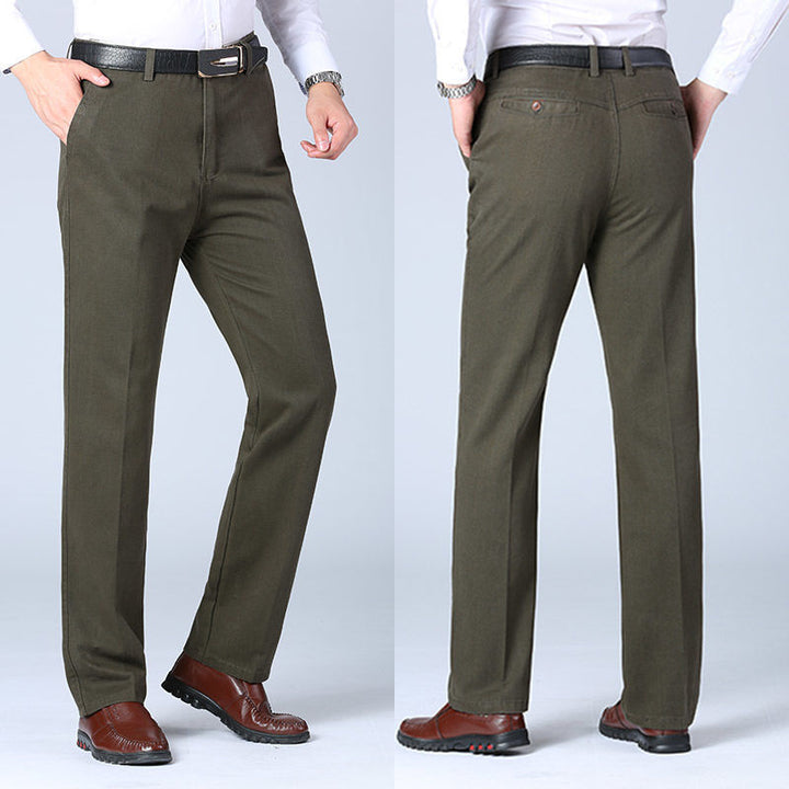 Herren Elegante Anzughose mit schmalem Schnitt und praktischen Taschen Echoarchiv