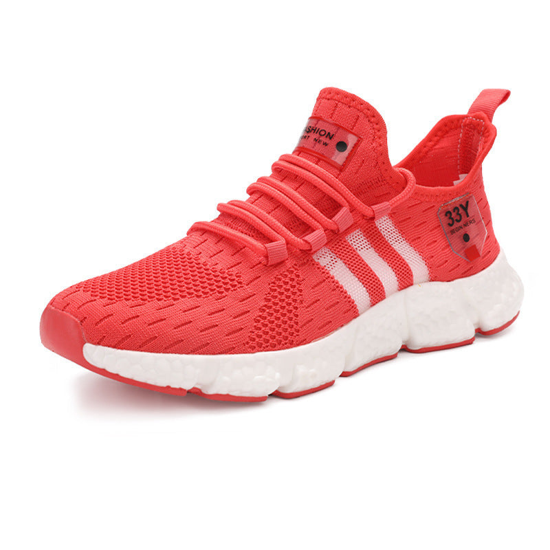 Herren Atmungsaktive Strick-Sneaker mit dämpfender Schaumsohle und Stretch-Fersenlasche Echoarchiv