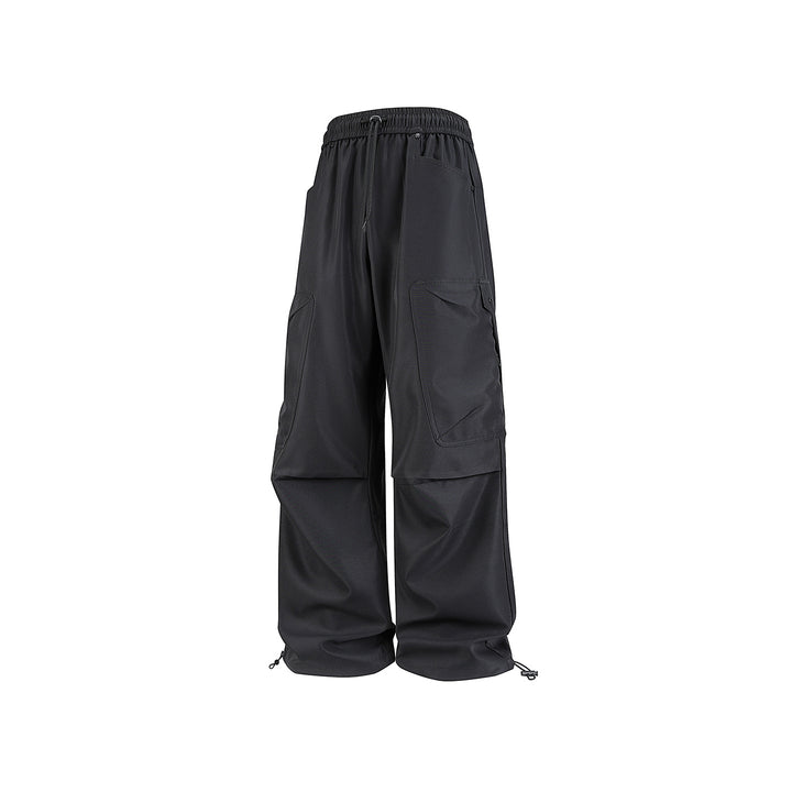 Herren Extraweite Utility-Cargohose im Joggerstil mit Tunnelzugbund und verstellbaren Beinabschlüssen Echo Archiv