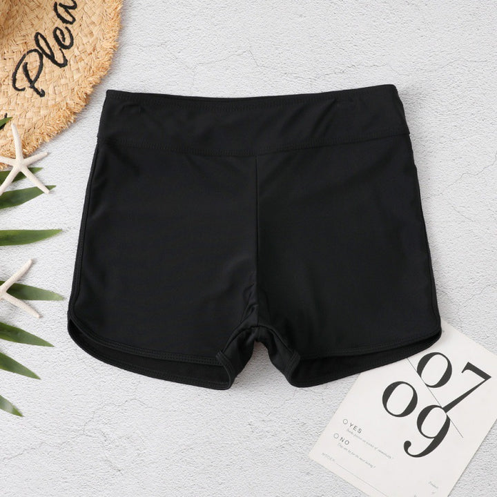 Damen Schwimmshorts mit hohem Bund und sportlichem Schnitt Echo Archiv