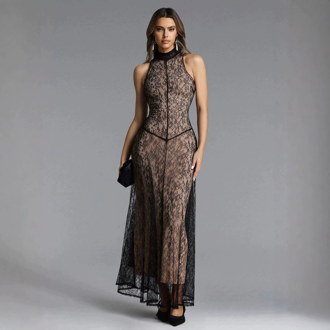 Damen Spitzen Abendkleid Echo Archiv