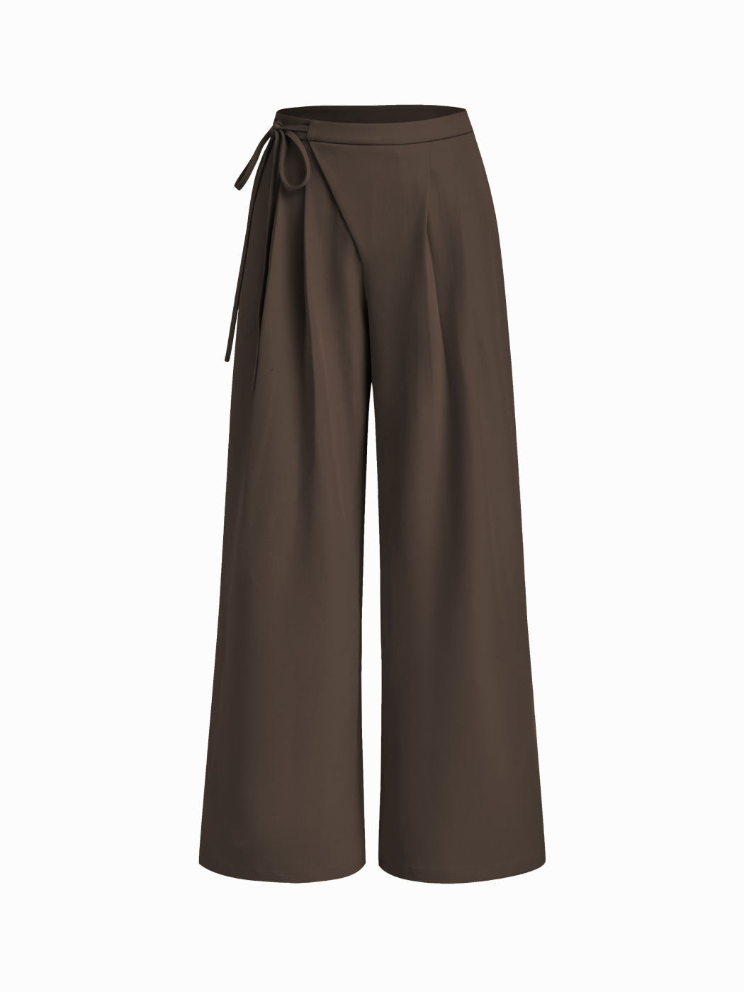 Damen Weite Streifenhose mit Taillengürtel Echo Archiv