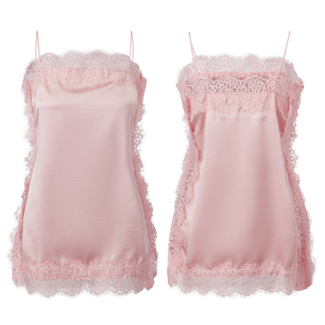Damen Spitzentop mit zartem Saum Echo Archiv