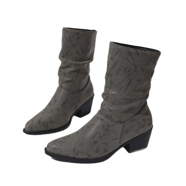 Damen Elegante Slouch-Stiefeletten Echo Archiv