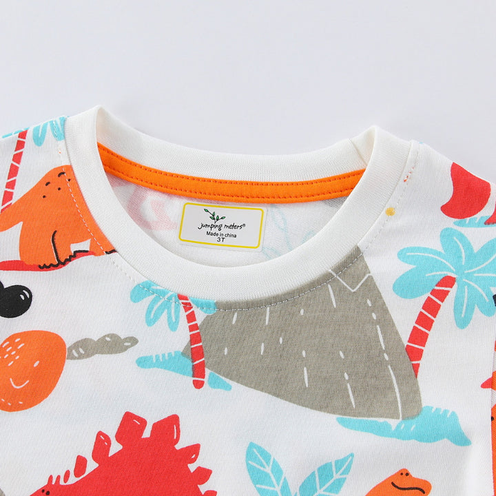Jungen T-Shirt mit lebhaftem Dinosaurier-Motiv Echo Archiv