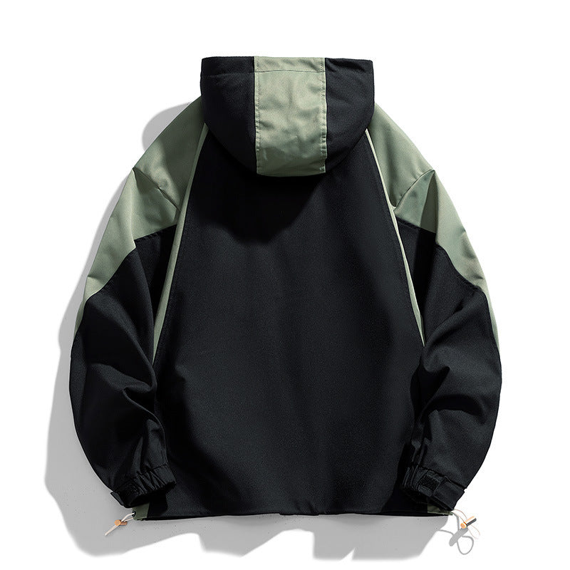 Unisex Kapuzen-Fieldjacke mit Utility-Brusttasche, D‑Ring und Kordelzug Echo Archiv