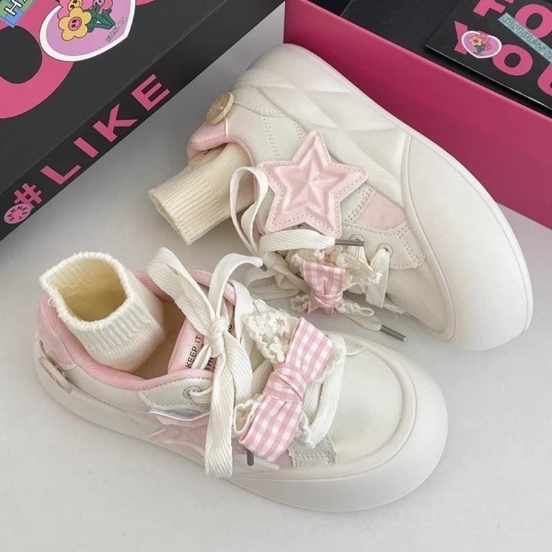 Damen Sneakers aus hochwertigem Leder mit modischem Socken-Design von Echo Archiv