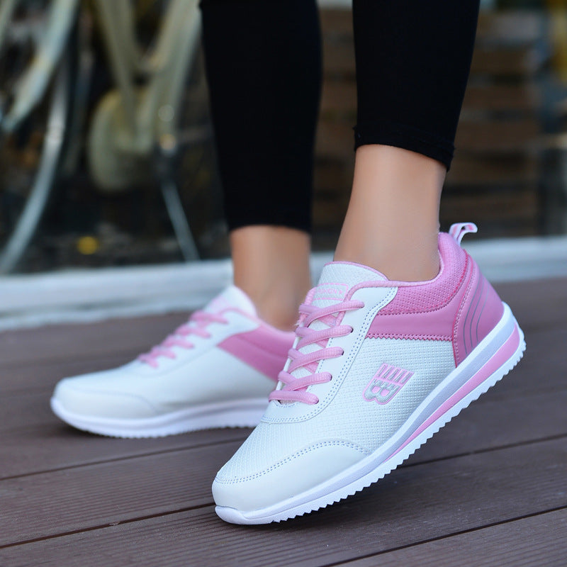 Damen Leichter Freizeit- und Walkingsneaker mit atmungsaktivem Obermaterial und ergonomischer Komfortsohle Echoarchiv