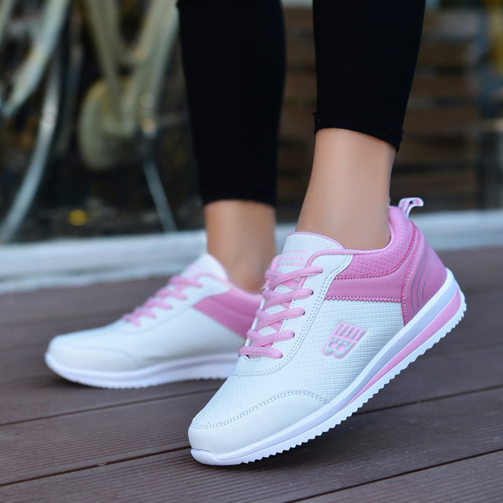 Damen Leichter Freizeit- und Walkingsneaker mit atmungsaktivem Obermaterial und ergonomischer Komfortsohle Echoarchiv