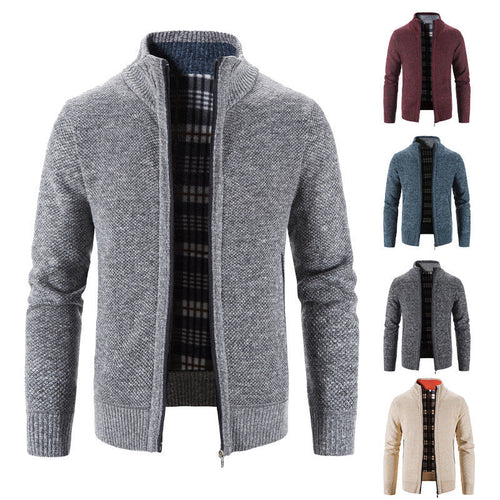 Herren Strickjacke mit innovativem wärmeisolierendem Innenfutter Echoarchiv