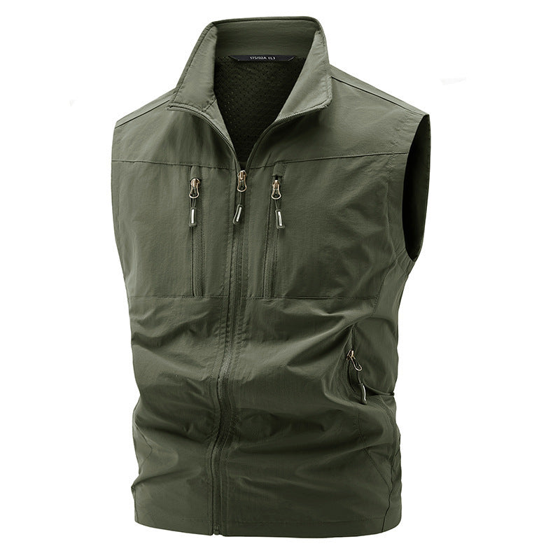 Herren Leichte Outdoor-Weste mit praktischen Taschen Echo Archiv