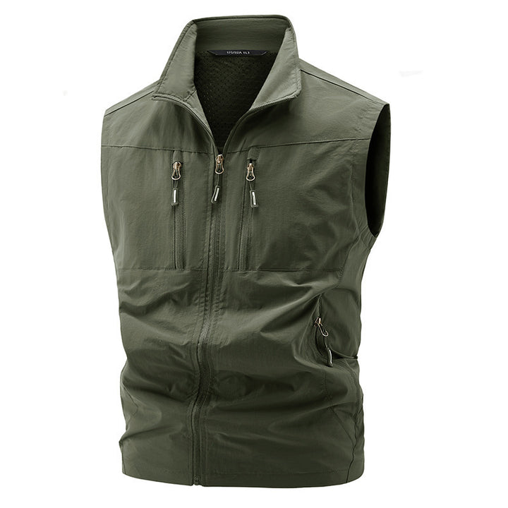 Herren Leichte Outdoor-Weste mit praktischen Taschen Echo Archiv