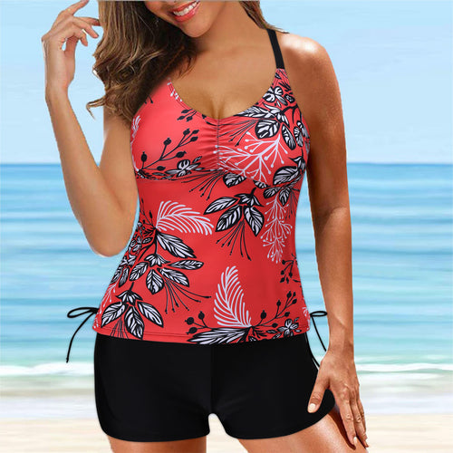 Damen Badeoberteil mit stylischem Shorts-Set Echo Archiv