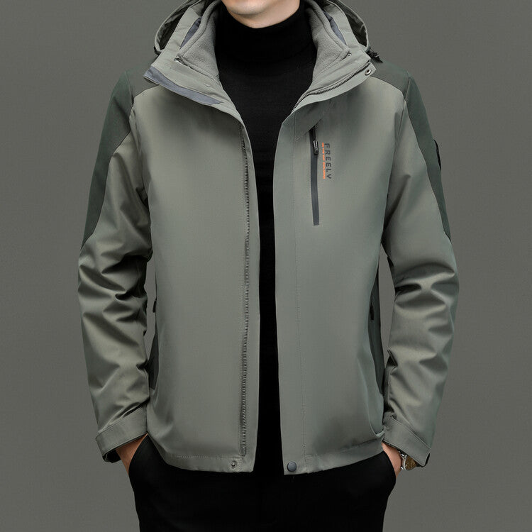 Herren Funktionsjacke mit innovativen wasserabweisenden Eigenschaften Echoarchiv