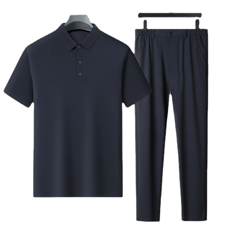 Herren Poloshirt und bequeme Jogginghose Set Echoarchiv