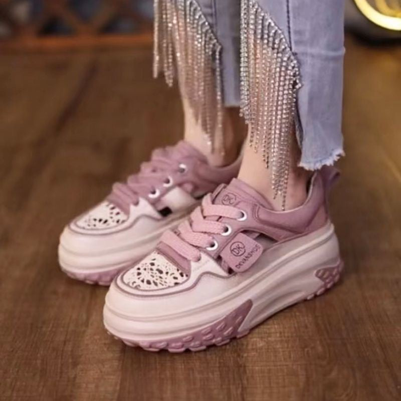 Damen High-Top Sneakers mit gepolsterter Sohle und atmungsaktiver Konstruktion Echo Archiv