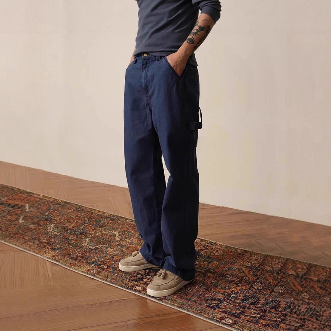 Herren Modische Cargo-Hose Echo Archiv