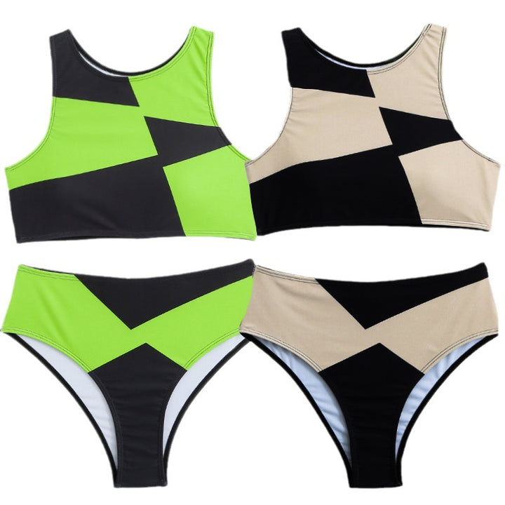Damen High-Waist Bikini-Set Echo Archiv