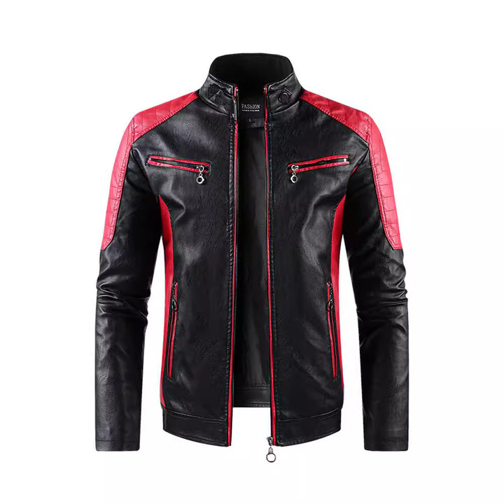 Herren Modische Bikerjacke Echo Archiv