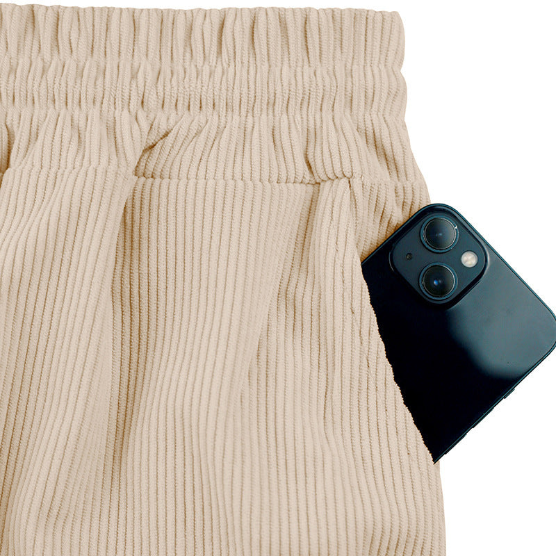 Herren lässige Cargo-Shorts mit elastischem Bund und praktischen Seitentaschen Echoarchiv