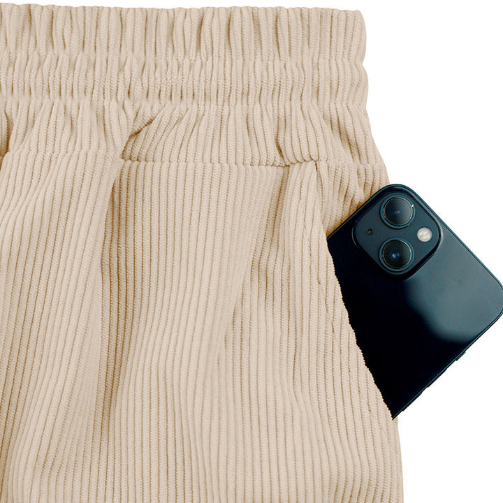 Herren lässige Cargo-Shorts mit elastischem Bund und praktischen Seitentaschen Echoarchiv