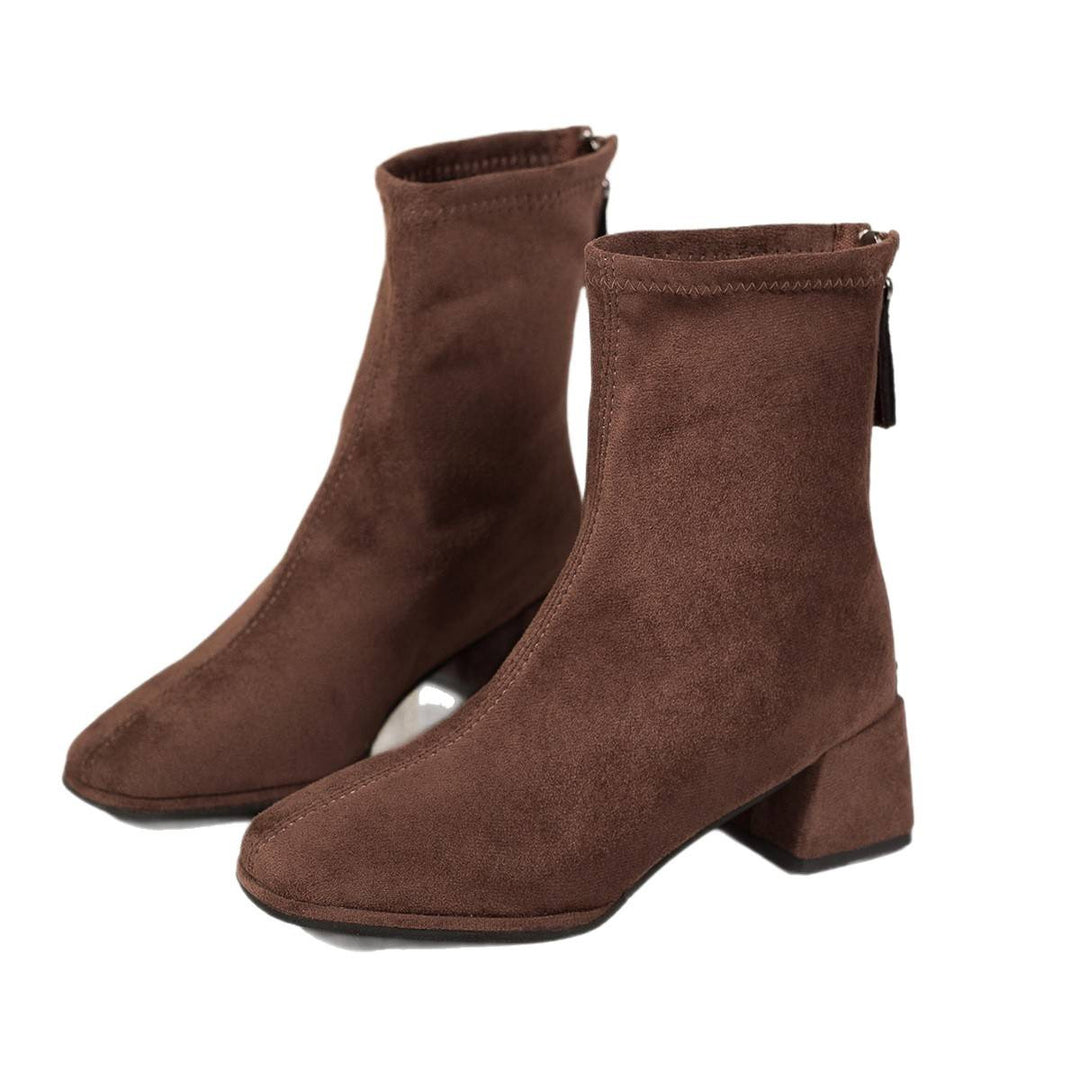Damen Elegante Wildleder Stiefeletten Echo Archiv