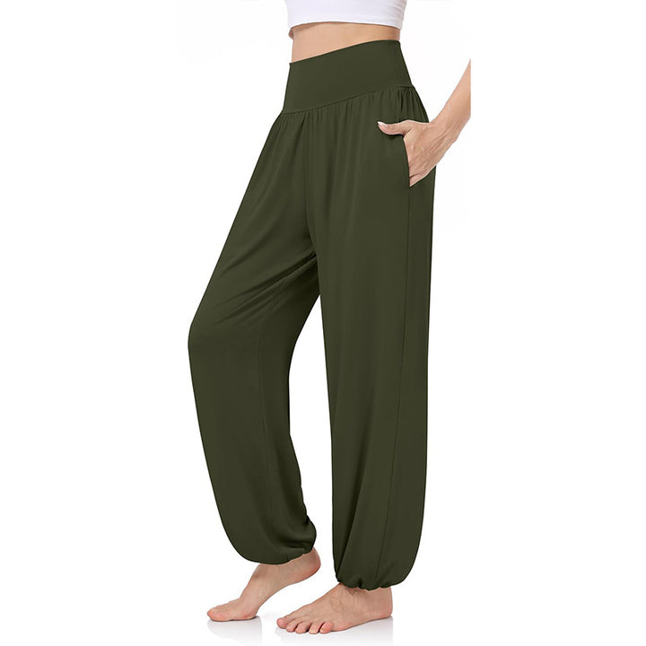 Damen Weite Freizeithose mit elastischem Bund und praktischen Seitentaschen Echo Archiv