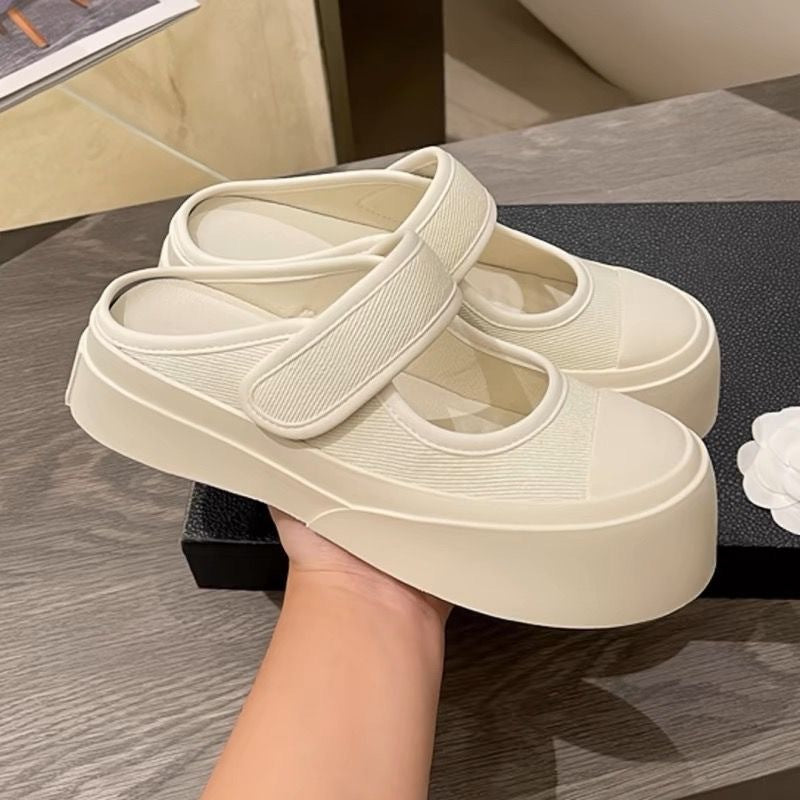 Damen Komfortable Slip-On Sneakers mit elastischem Riemen Echo Archiv