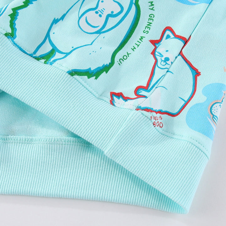 Jungen Sweatshirt mit tierischem Motiv Echo Archiv
