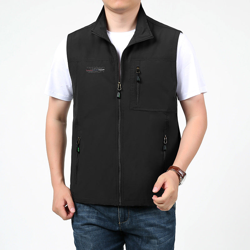 Herren Vielseitige Outdoor-Weste Echo Archiv