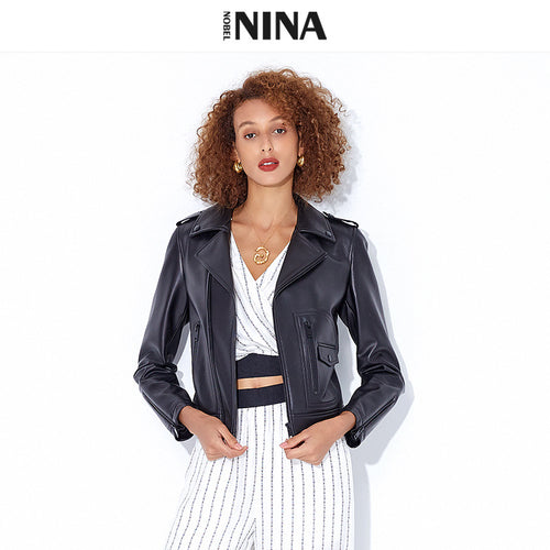 Damen Stylische Bikerjacke Echo Archiv
