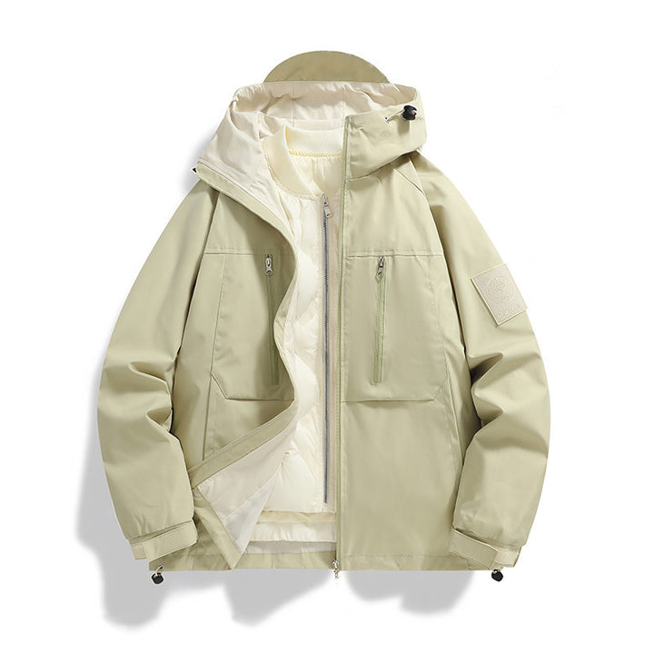Damen Multifunktionale Übergangsjacke mit abnehmbarer Innenjacke Echo Archiv