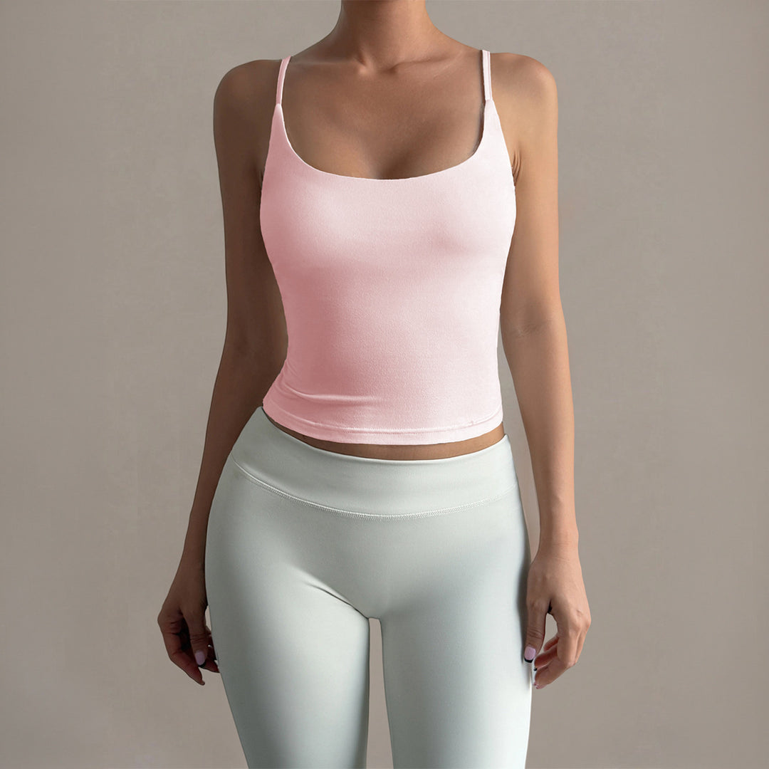 Damen Trägershirt mit körperbetontem Schnitt und feinem Material Echo Archiv