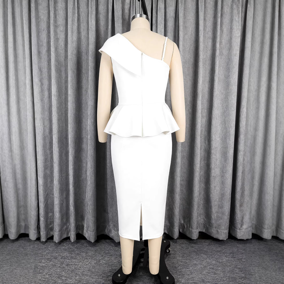 Damen Peplum Kleid Echo Archiv
