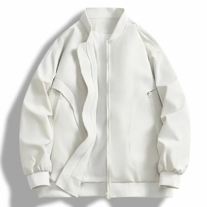 Unisex sportliche Steppjacke mit hochgeschloßener Kragen und praktischen Taschen Echoarchiv