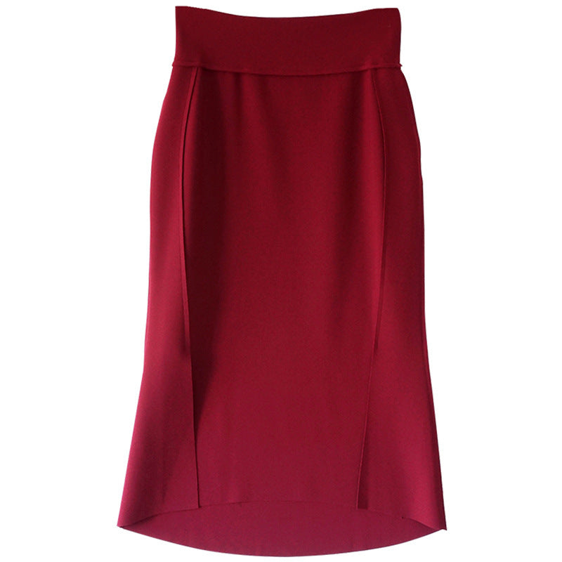 Damen Taillenhoher Midirock mit schlanker A‑Linien‑Silhouette Echo Archiv
