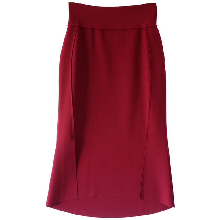 Damen Taillenhoher Midirock mit schlanker A‑Linien‑Silhouette Echo Archiv