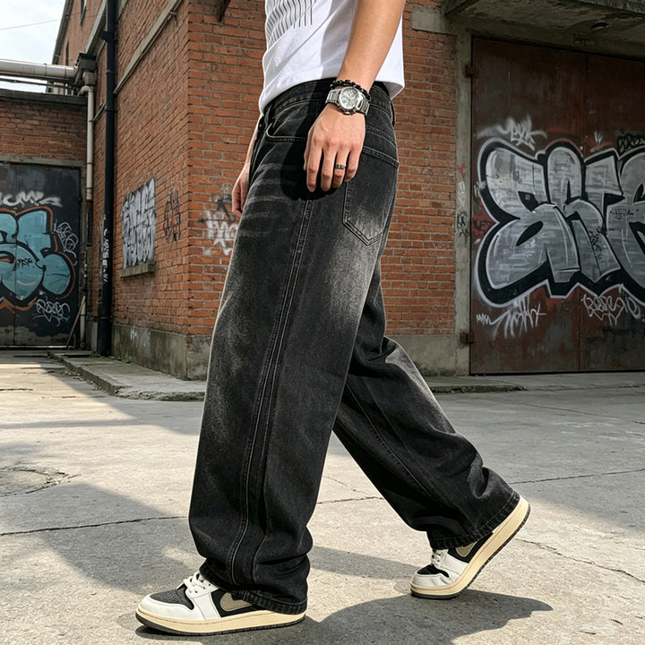 Herren Weit geschnittene Jeans Echoarchiv